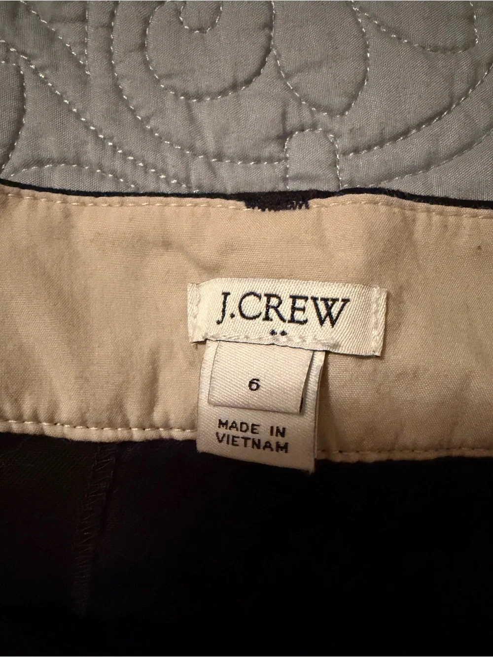 J.Crew Women’s Size 6 Black Chino Shorts 100% Cotton Classic 4” Inseam